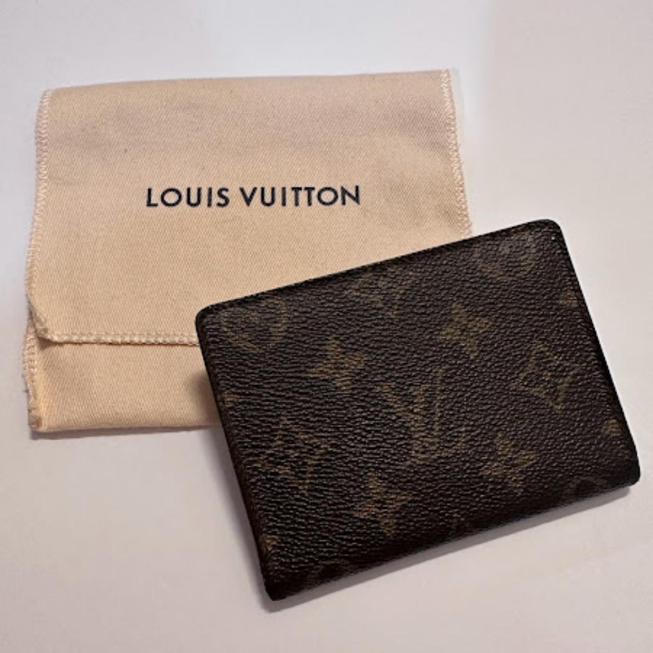 Louis Vuitton Monogram Passport Wallet Authentic - Depop