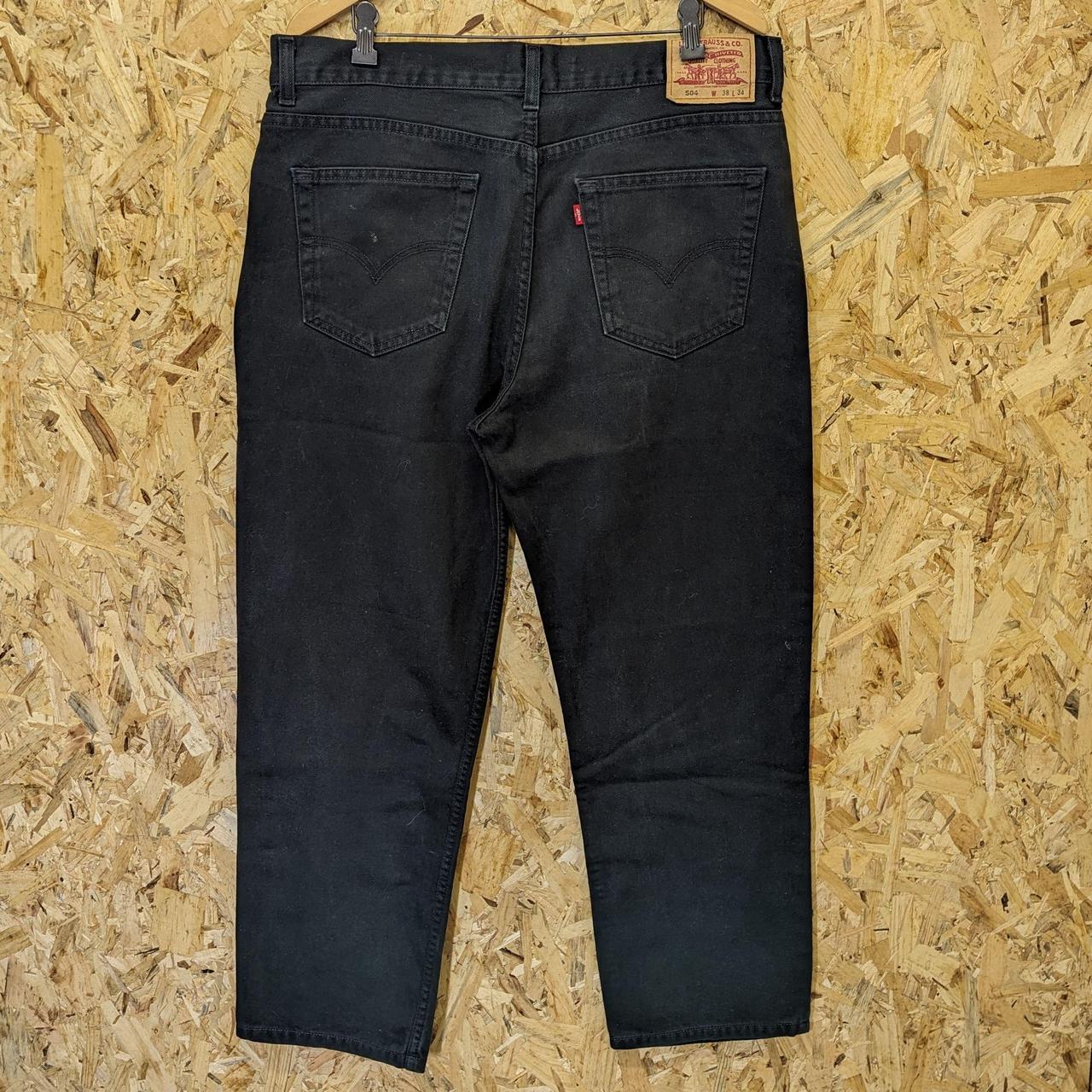 Levis 504 outlet black