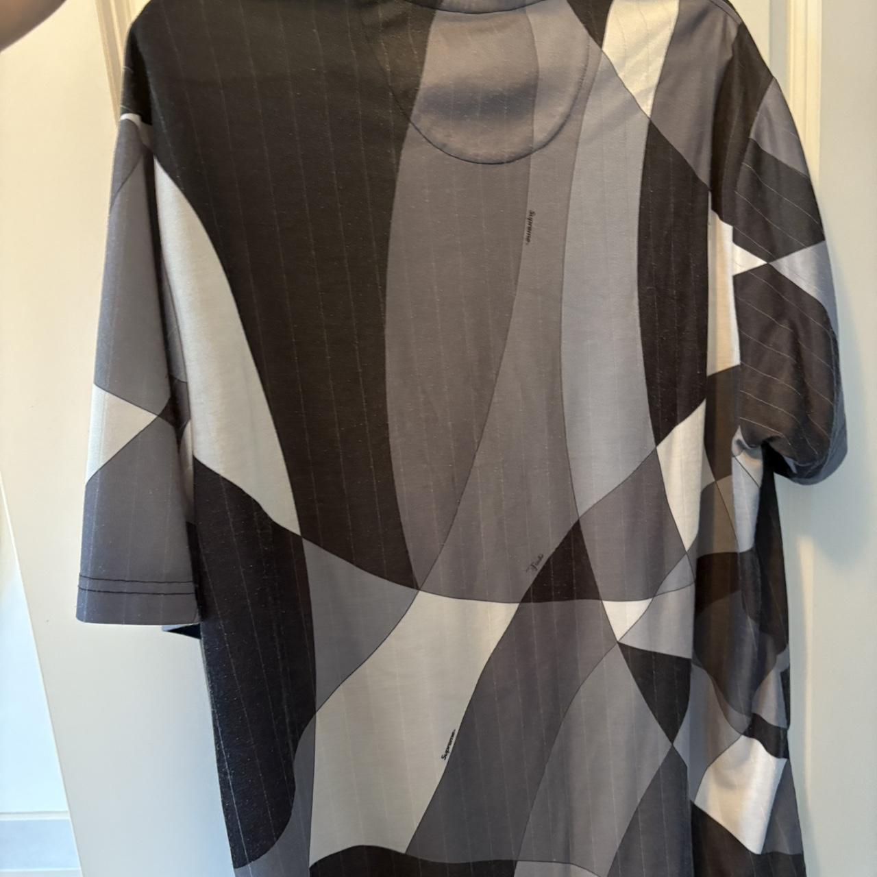 Palace persailles football top jersey Size | Depop