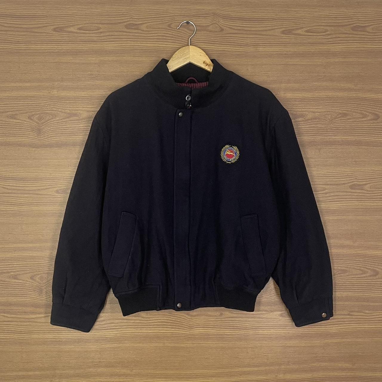 Longchamp Men's Navy Jacket | Depop