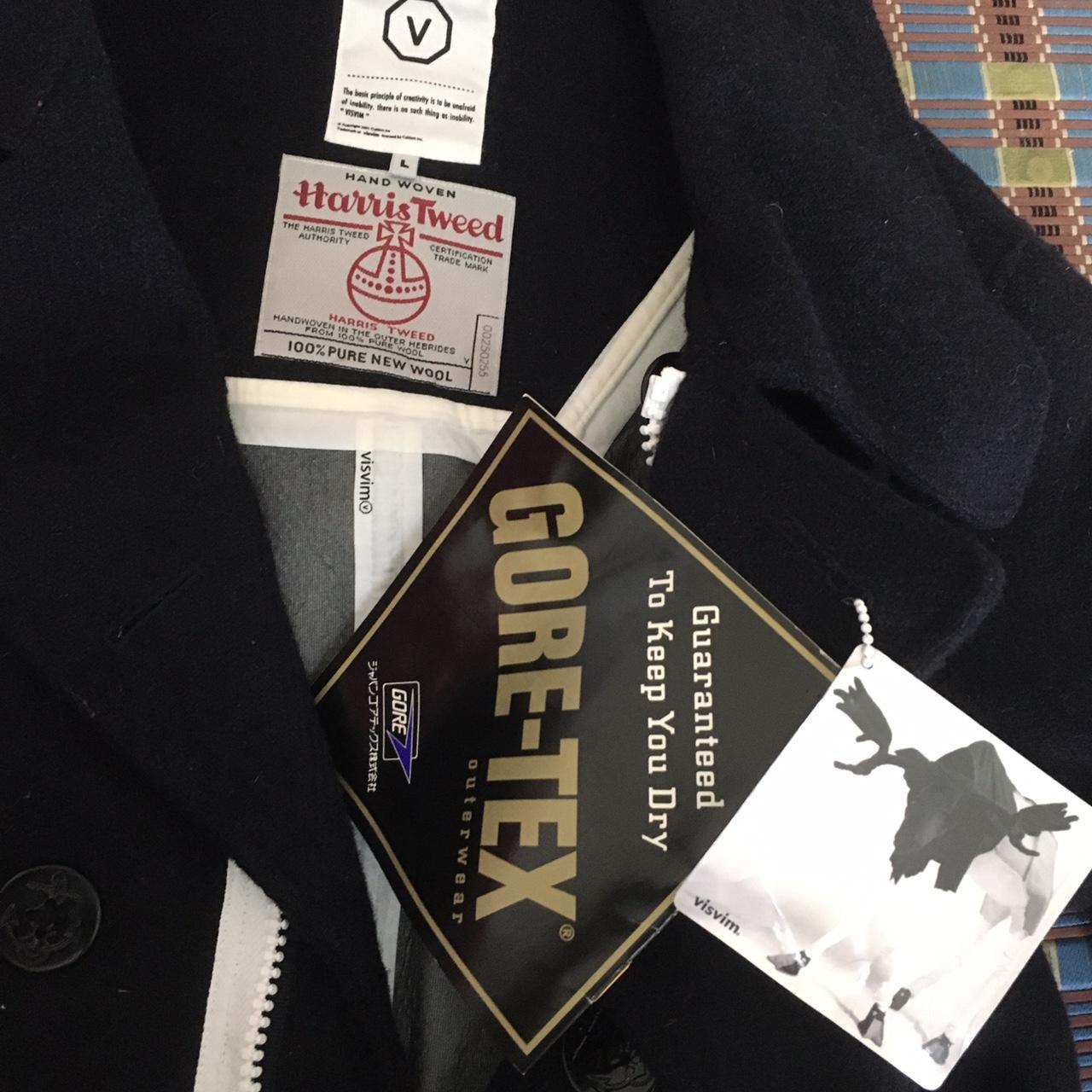 VISVIM × HARRIS TWEED GORE-TEX Pコート