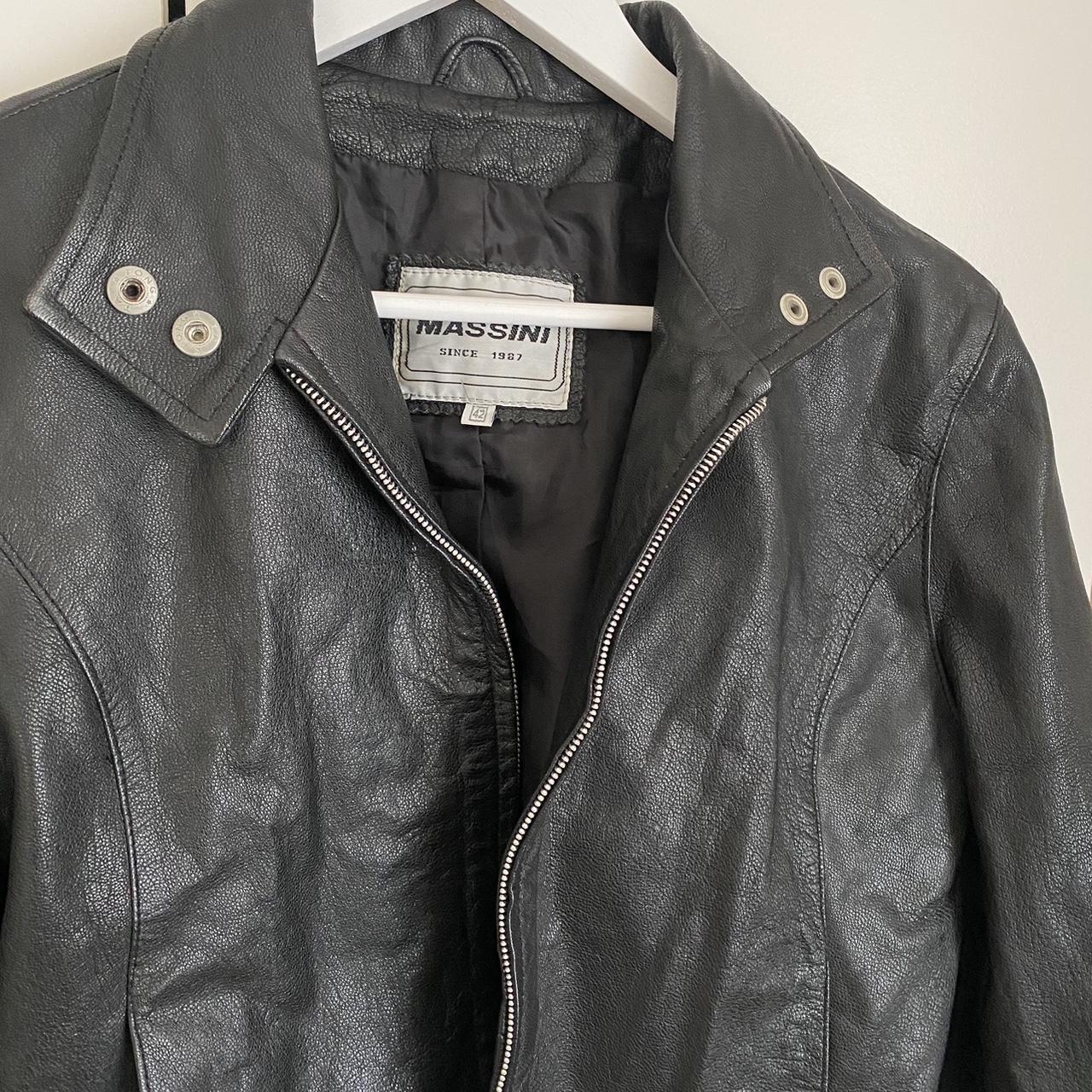 Massini leather outlet jacket