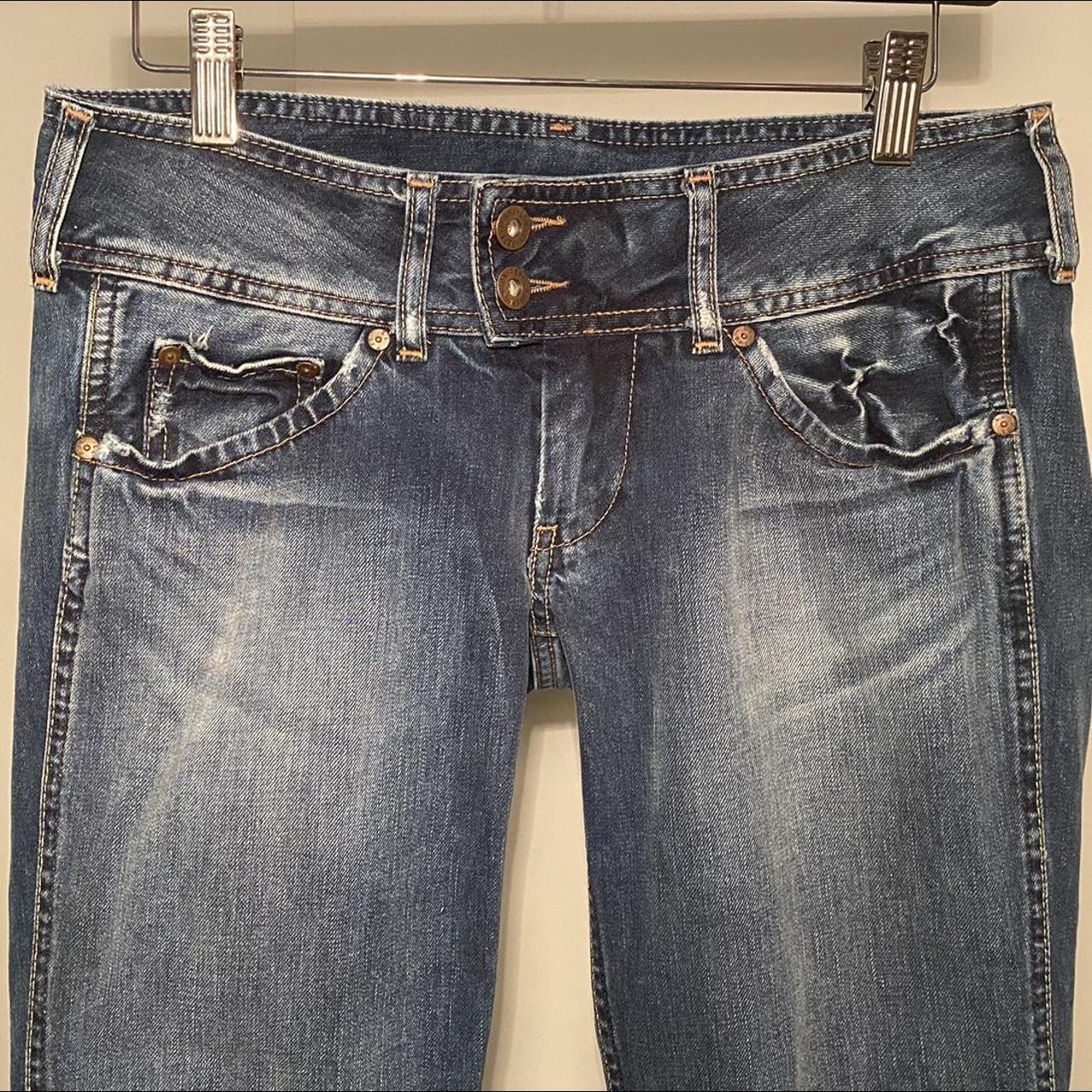 Pepe London Jeans Super low rise premium denim... - Depop