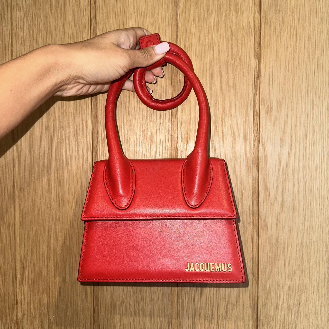 Jacquemus bag in red. Only worn a few times. Has a... - Depop
