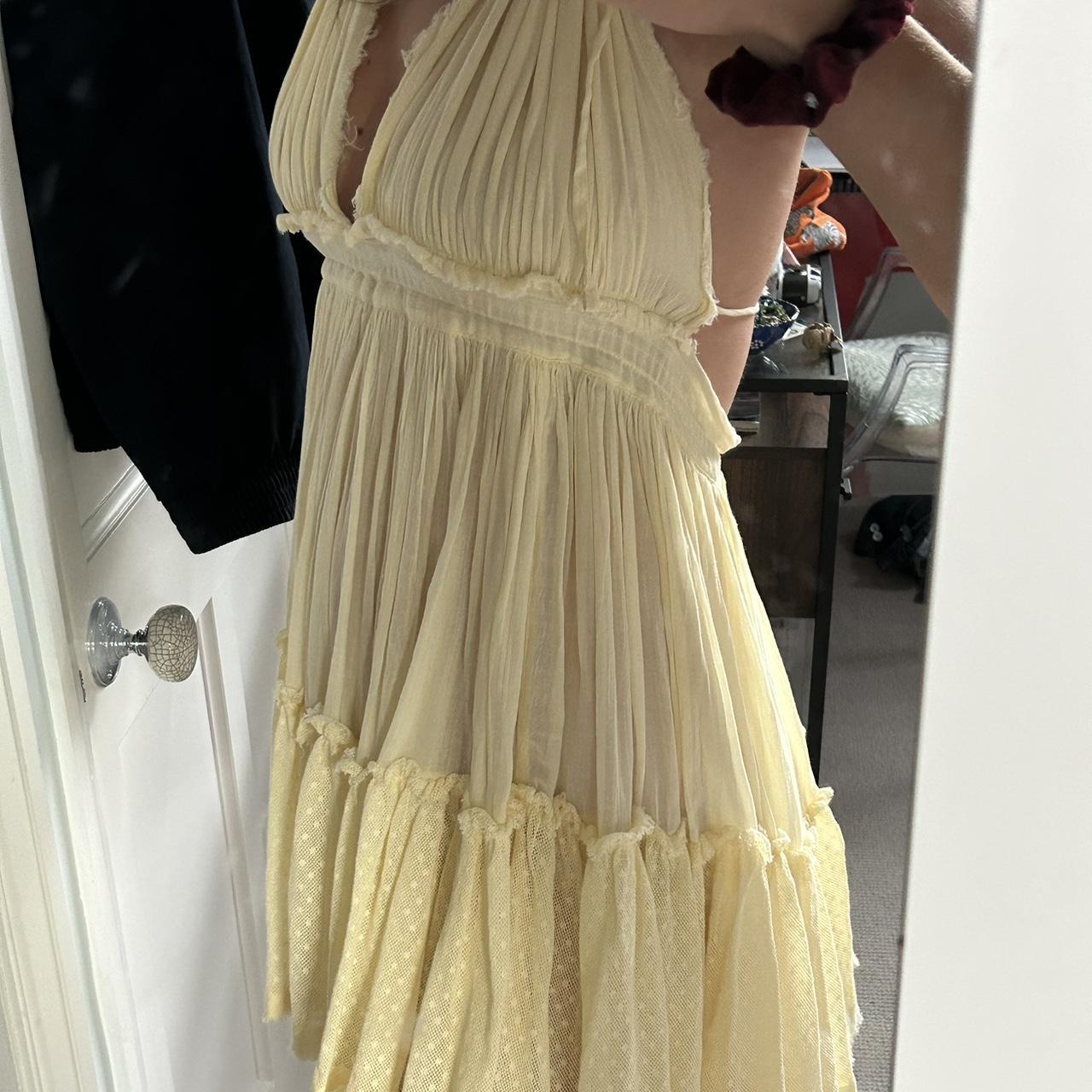 freemans yellow dress