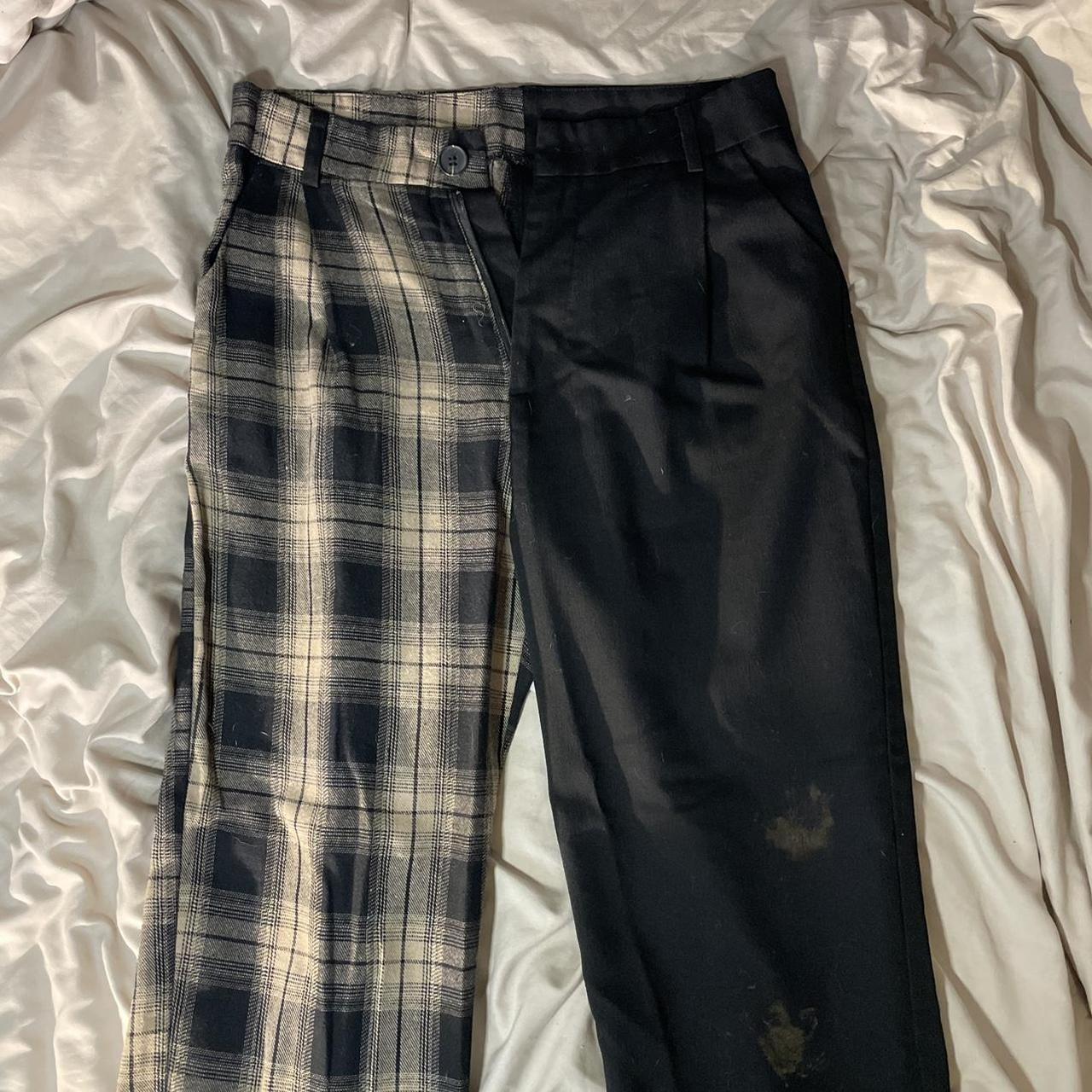 Romwe plaid store pants