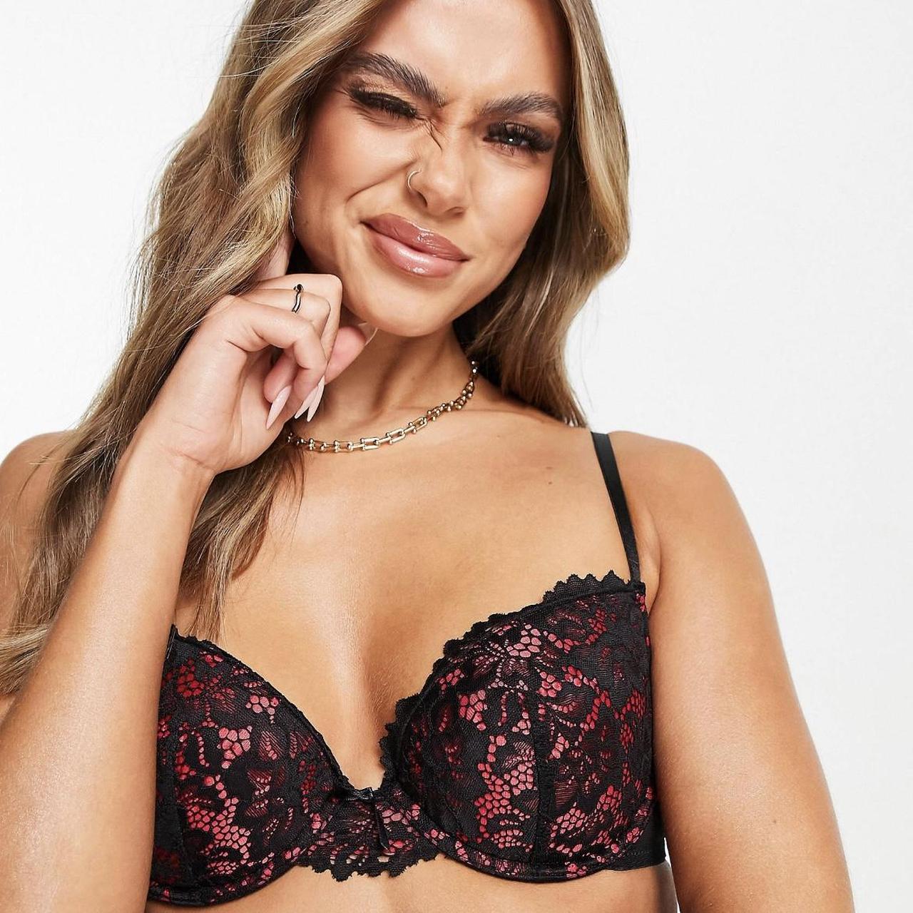 Ann summers timeless affair plunge bra in red Depop