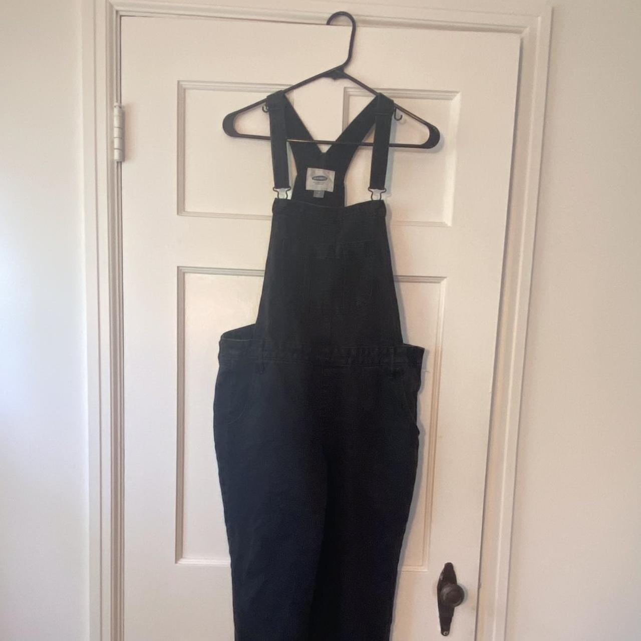 Old navy hot sale black overalls