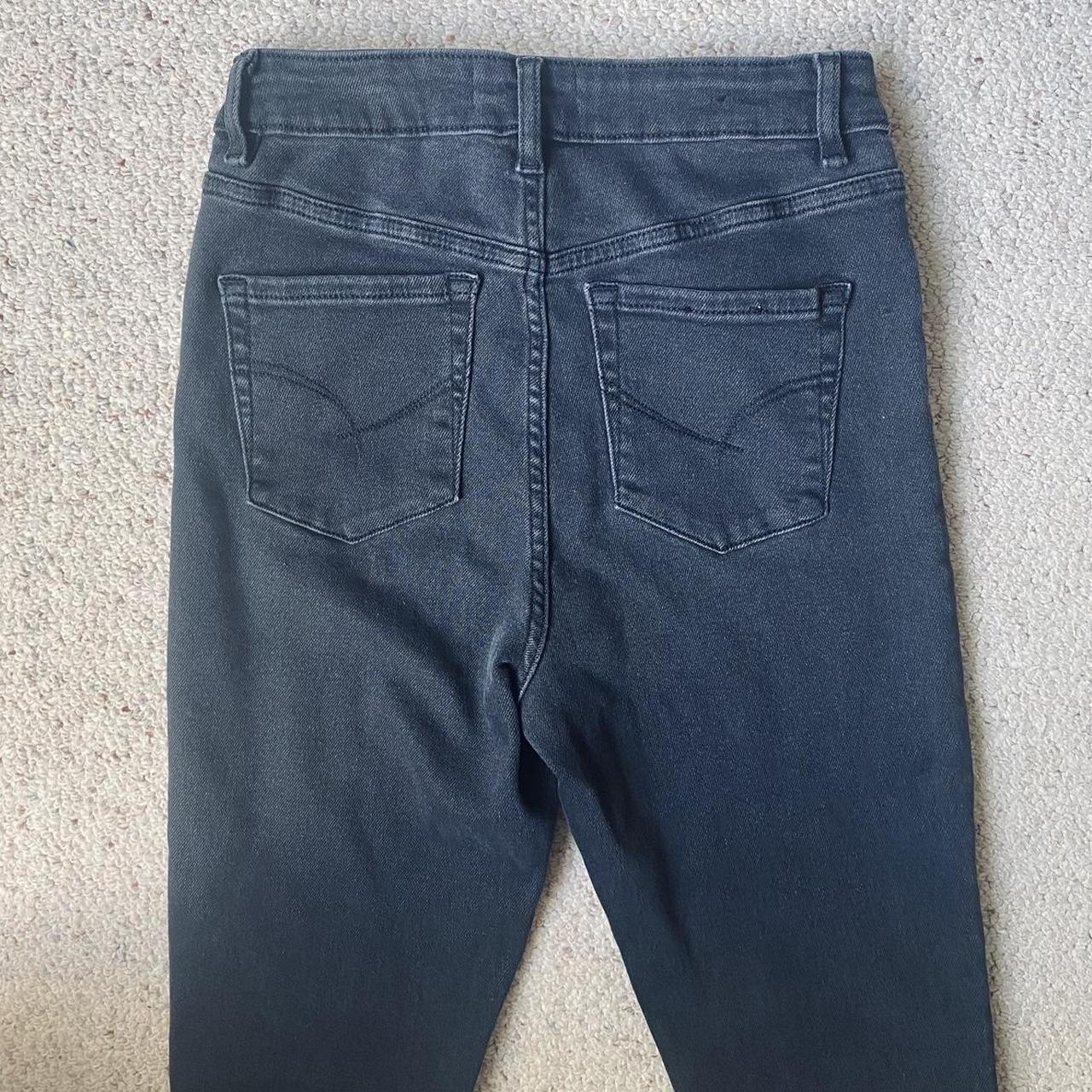 Sportsgirl black stretch skinny jeans size 8 new... Depop