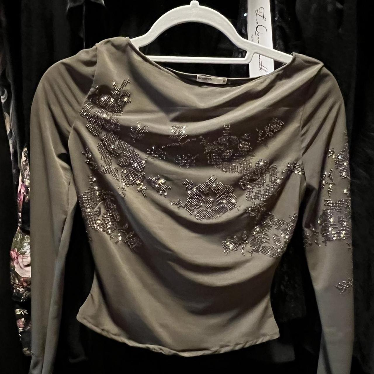 house of cb rhinestone top for Skyler!! Depop