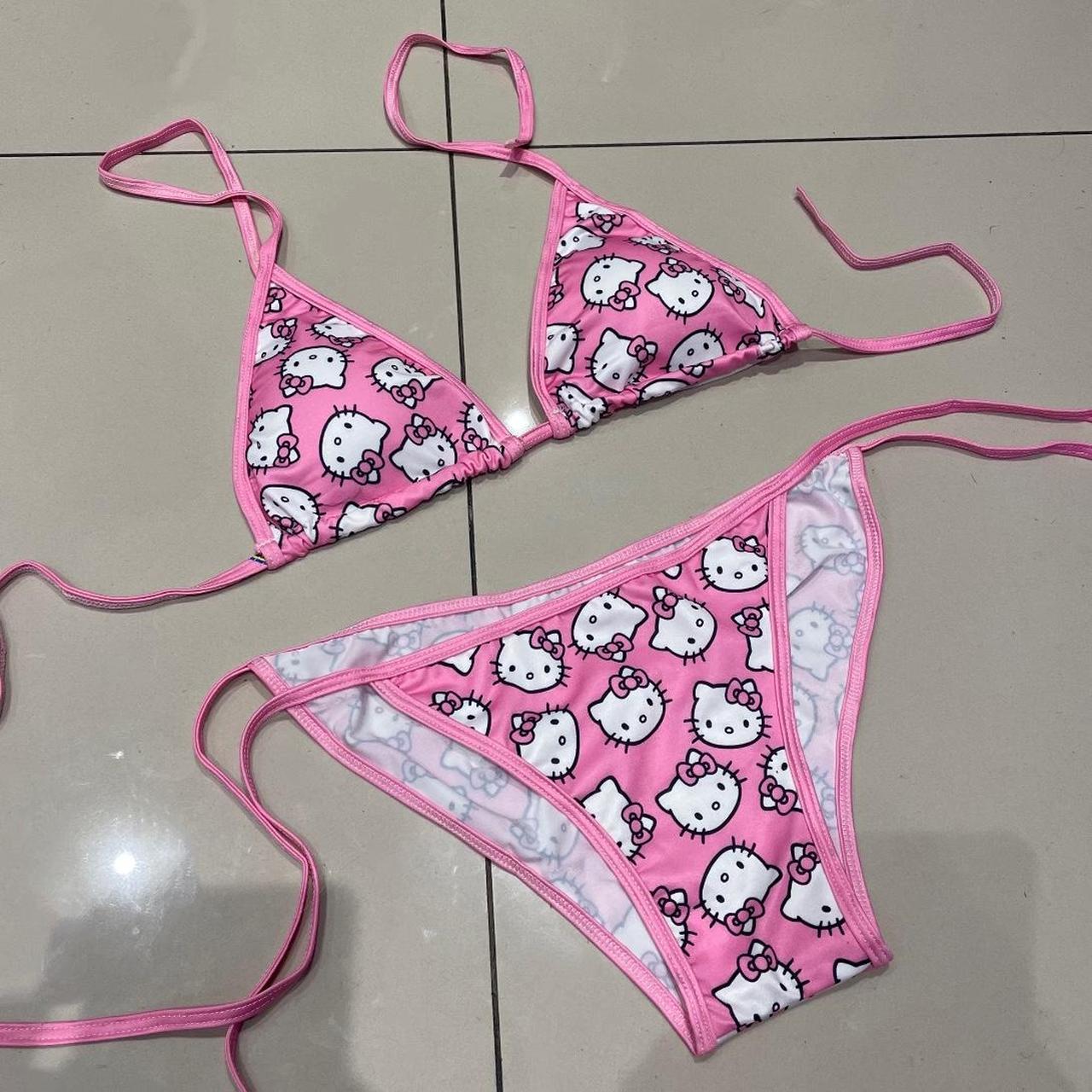 Pink Hello Kitty Print Bikini 🎀 New ~ Without tag ... - Depop