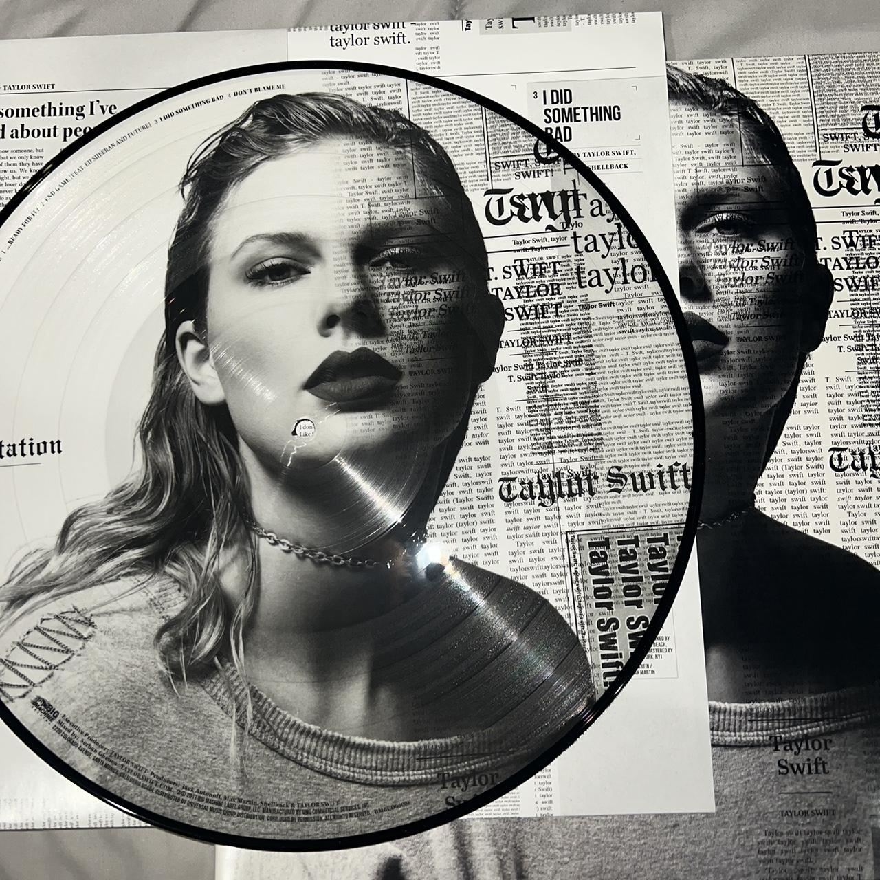 taylor swift reputation vinyl picture disc! there... - Depop