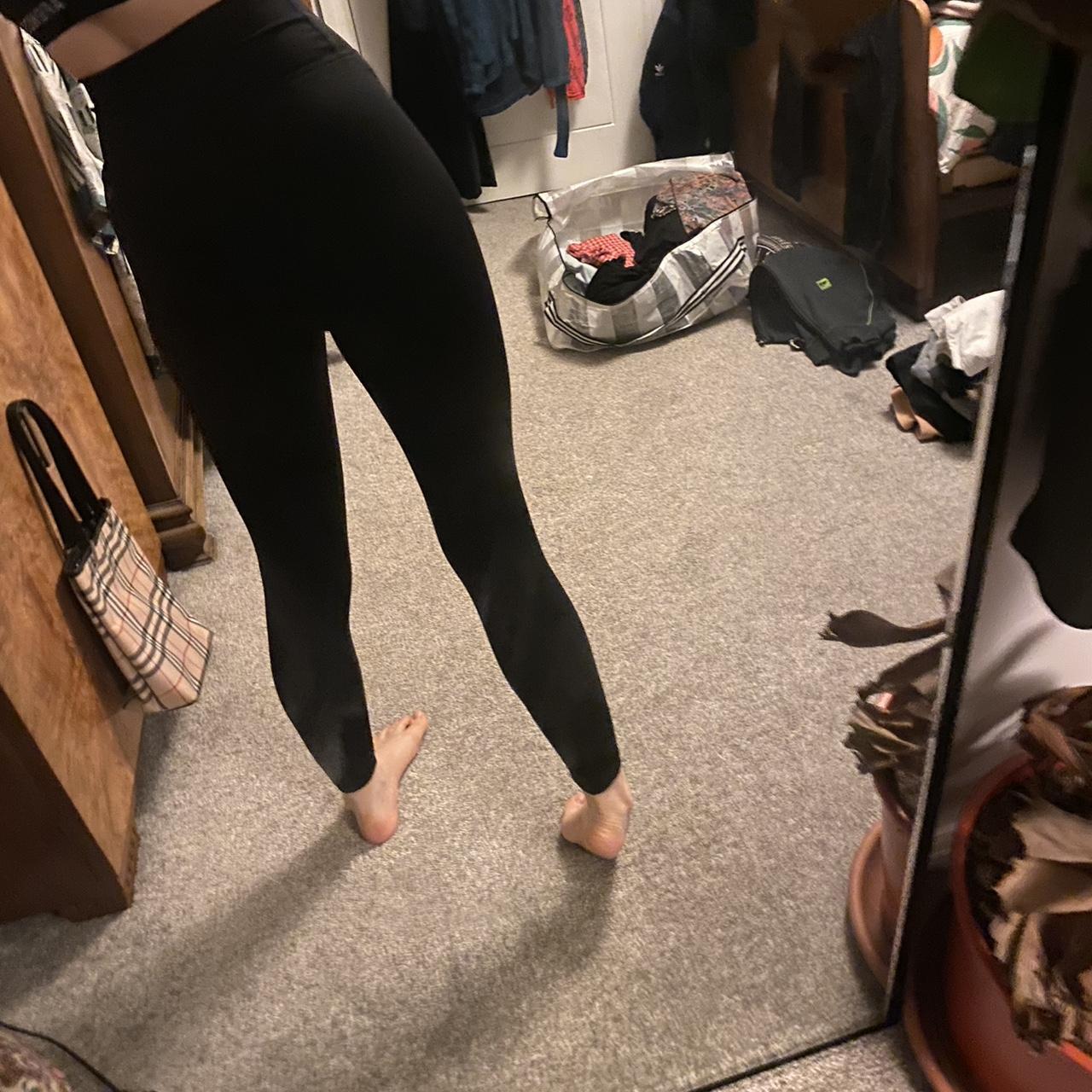 Adidas black leggings high waist Never worn!... Depop