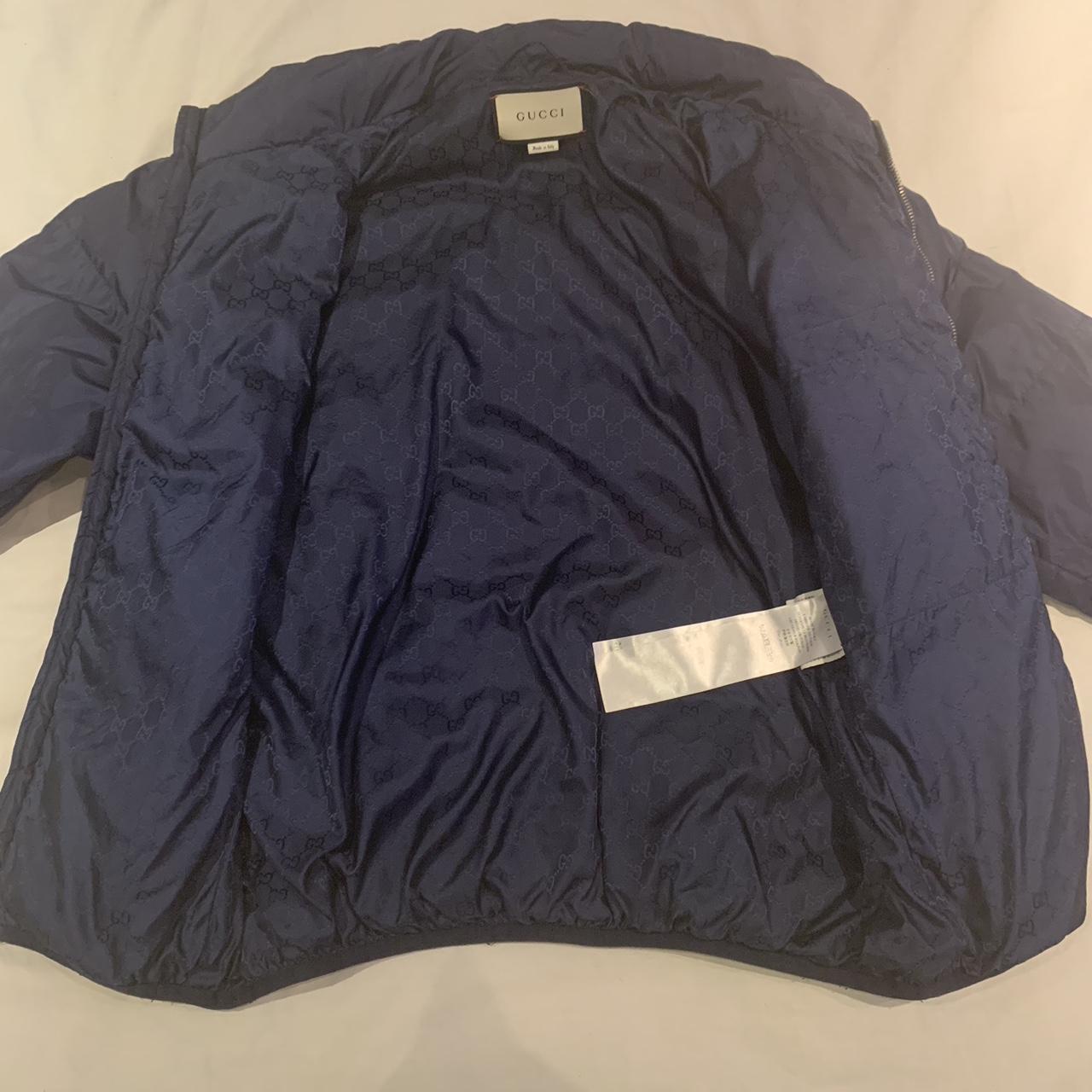 Gucci Navy Jacket - Size M Free Shipping Jacket... - Depop