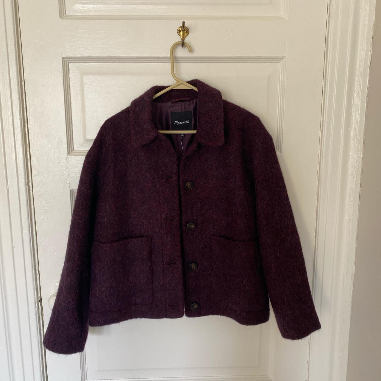 madewell purple jacket