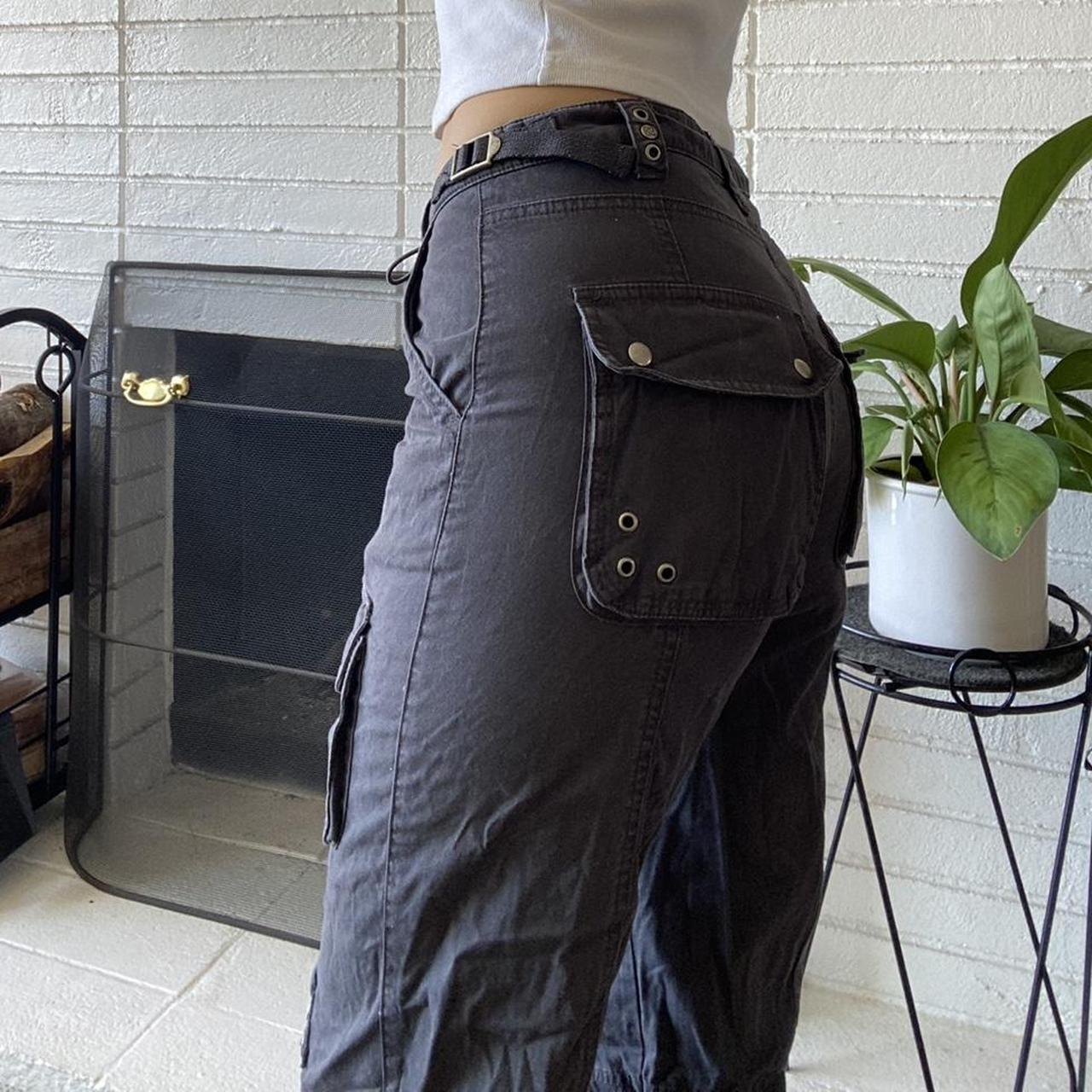 Jaded London grey cargo pants Size XS, adjustable... Depop