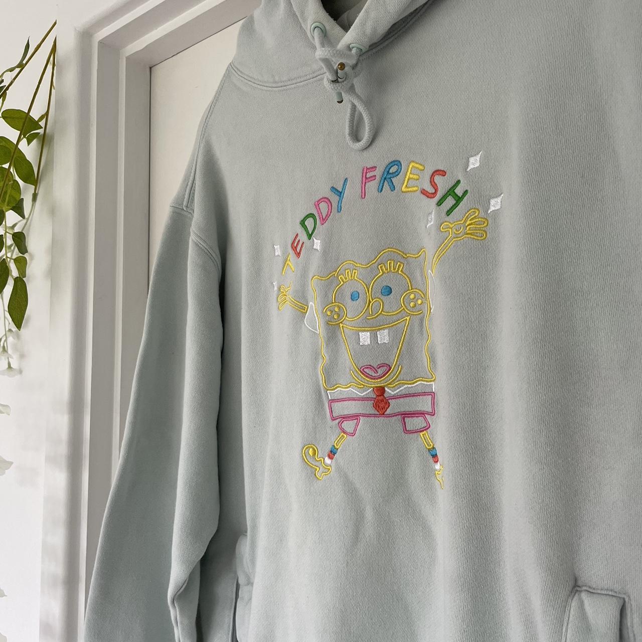 Spongebob x teddy fresh hoodie Clearance