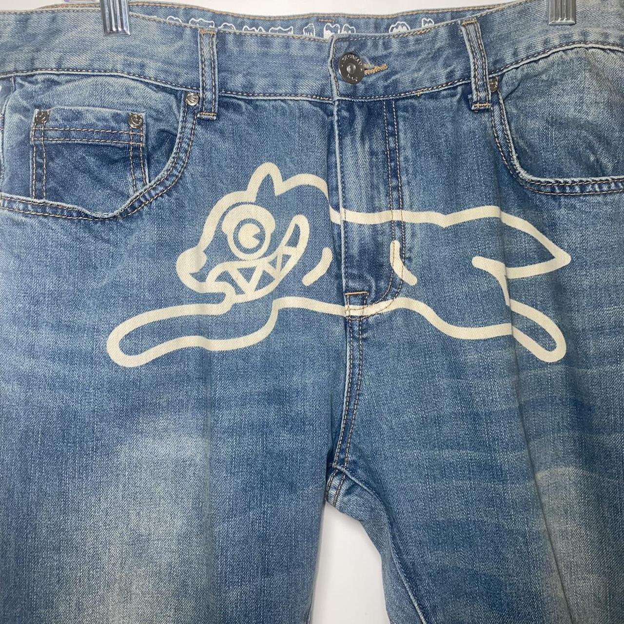 BBC x Ice Cream Running Dog Jeans Size 34 (fits like... - Depop