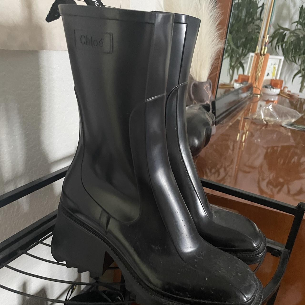 Chloe Rain Boots - i’m happy to provide more photos... - Depop