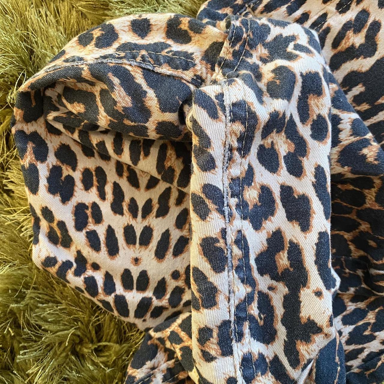 Calzedonia stretch leopard Jeggings in Medium Fit - Depop