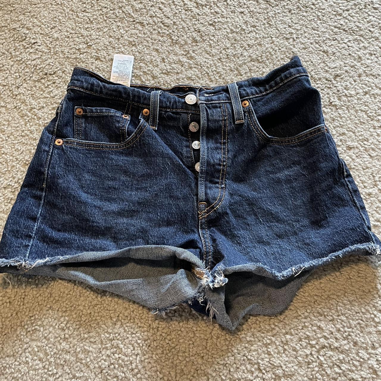 Levis 501 outlet button fly shorts