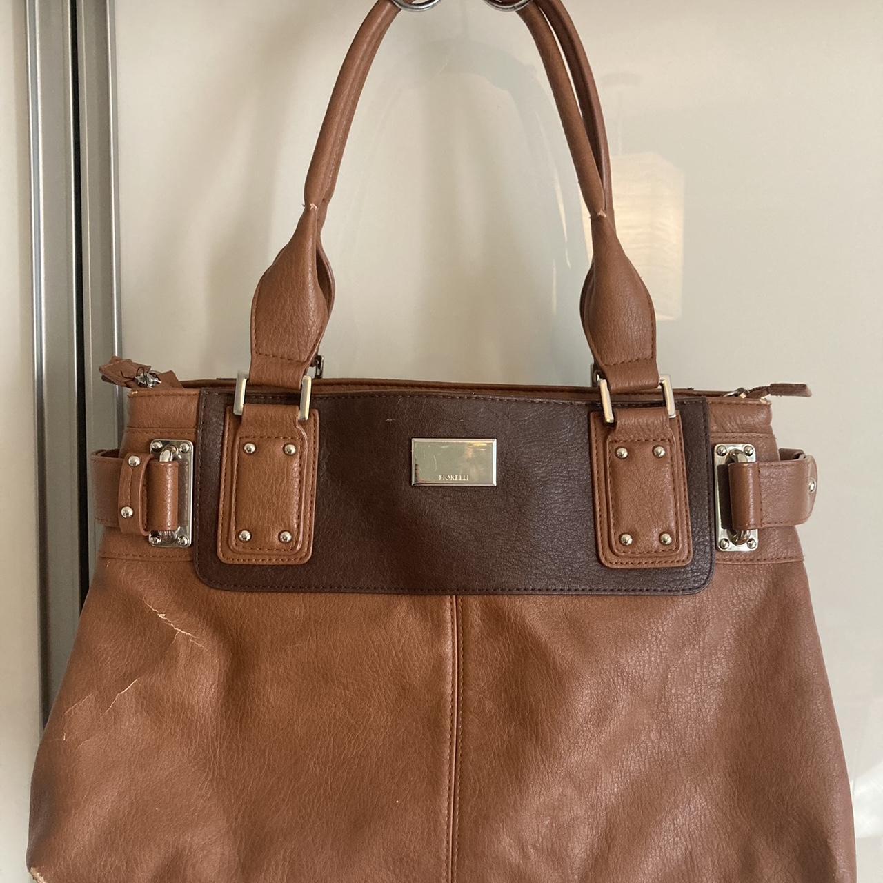 Genuine brown leather fiorelli handbag Perfect for... Depop