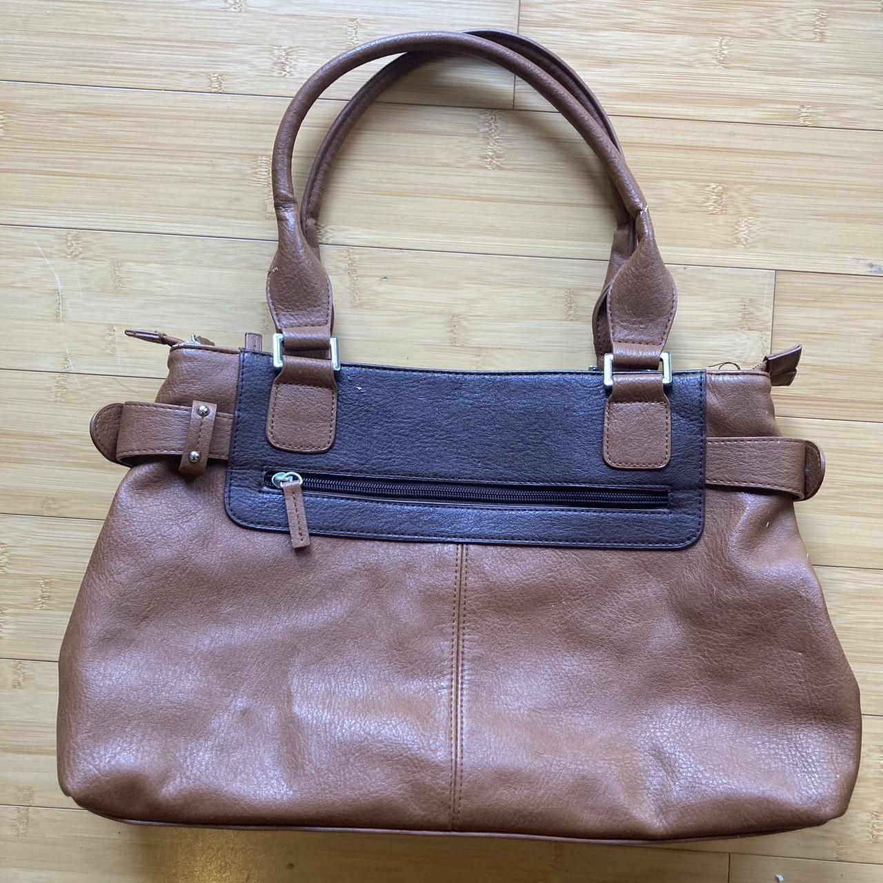 Genuine brown leather fiorelli handbag Perfect for... Depop