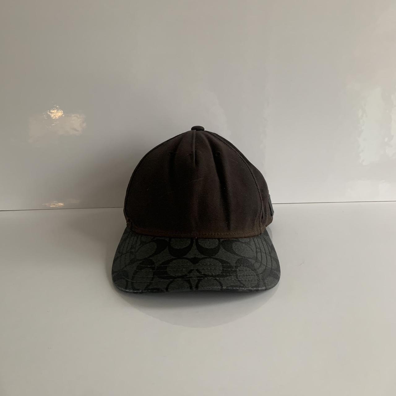 Vintage Coach Baseball Cap with black Depop