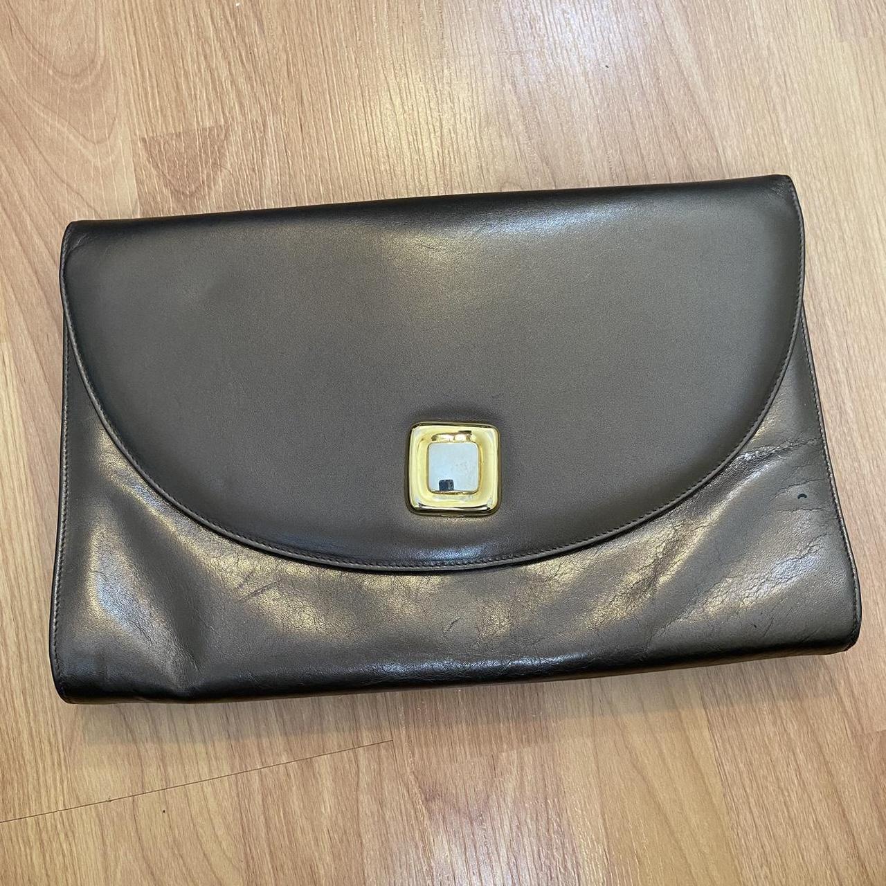 Vintage Bruno Magli Emmme Studio aWomen s Big Clutch