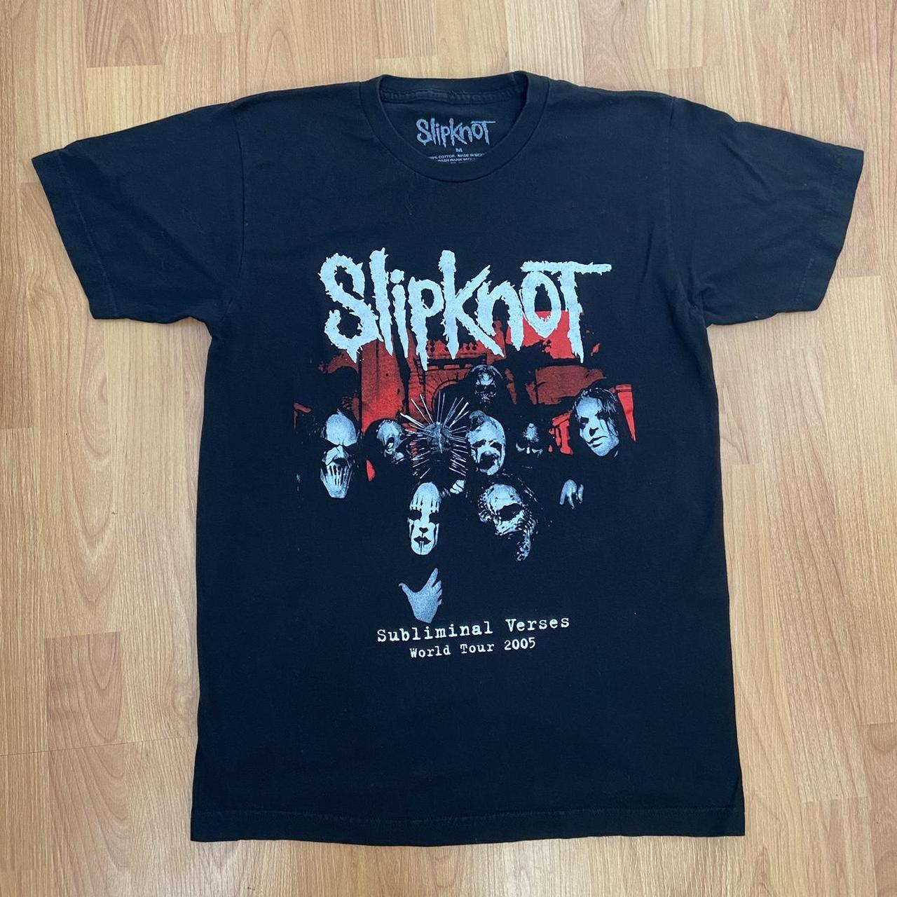 Slipknot Men's Subliminal Versus World Tour 2005... - Depop