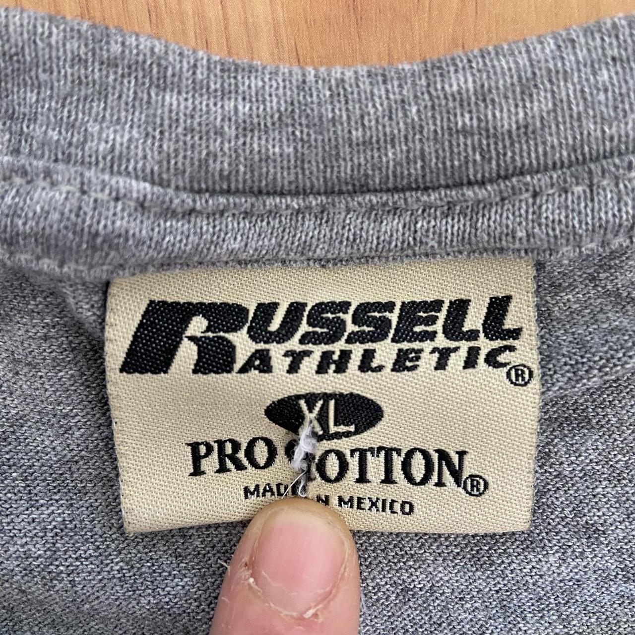 Vintage Russell Athletic Men's Naturally Distressed | Depop