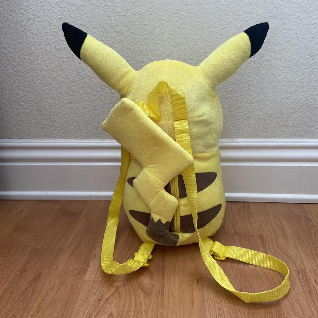 Store Original 90s Plush Pikachu Backpack