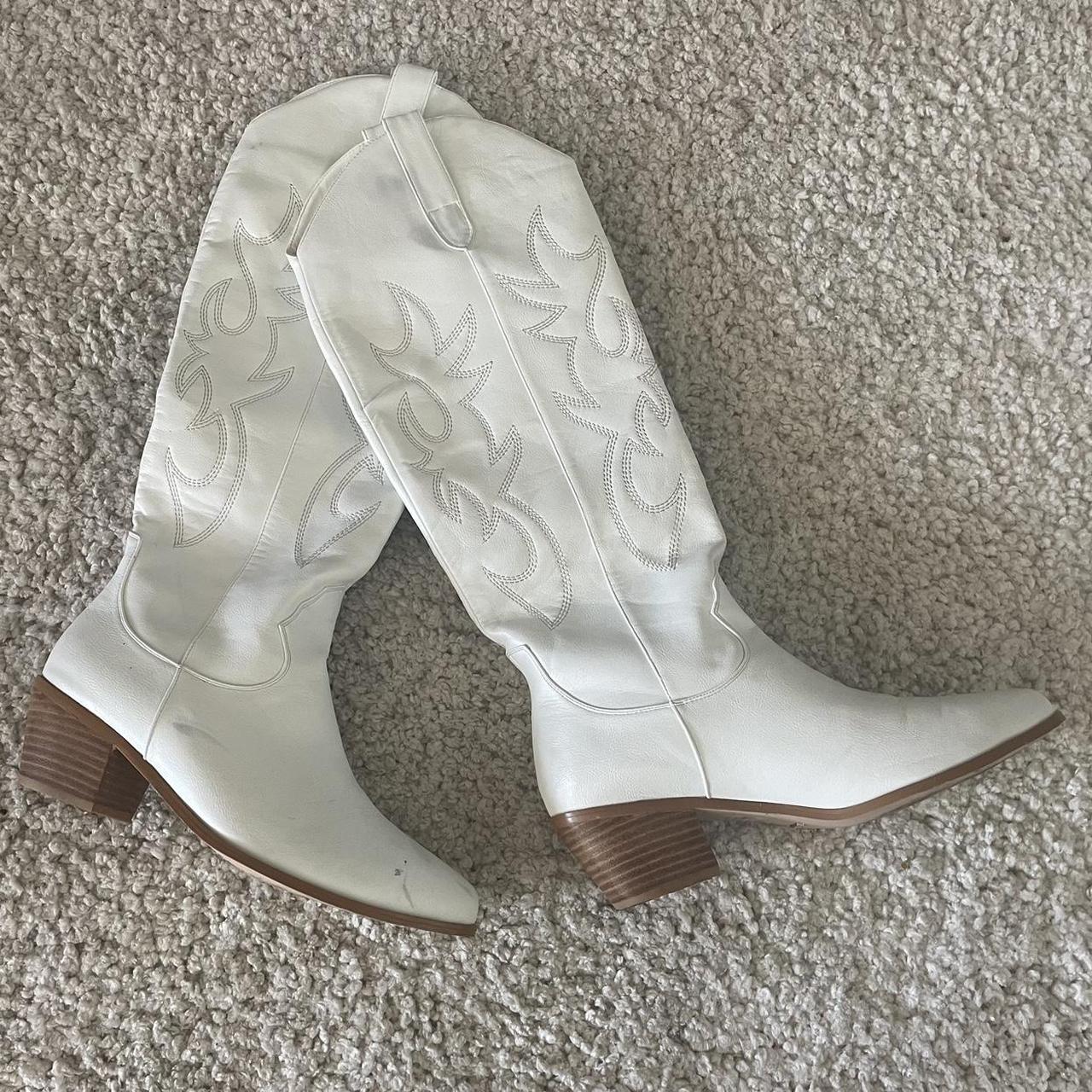 Princess Polly Women's Boots Depop