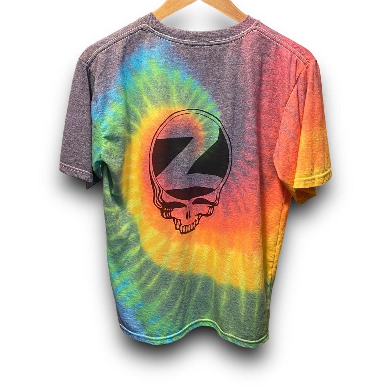 Grateful Dead Men's Space Your Face Tie Dye T-Shirt Multi