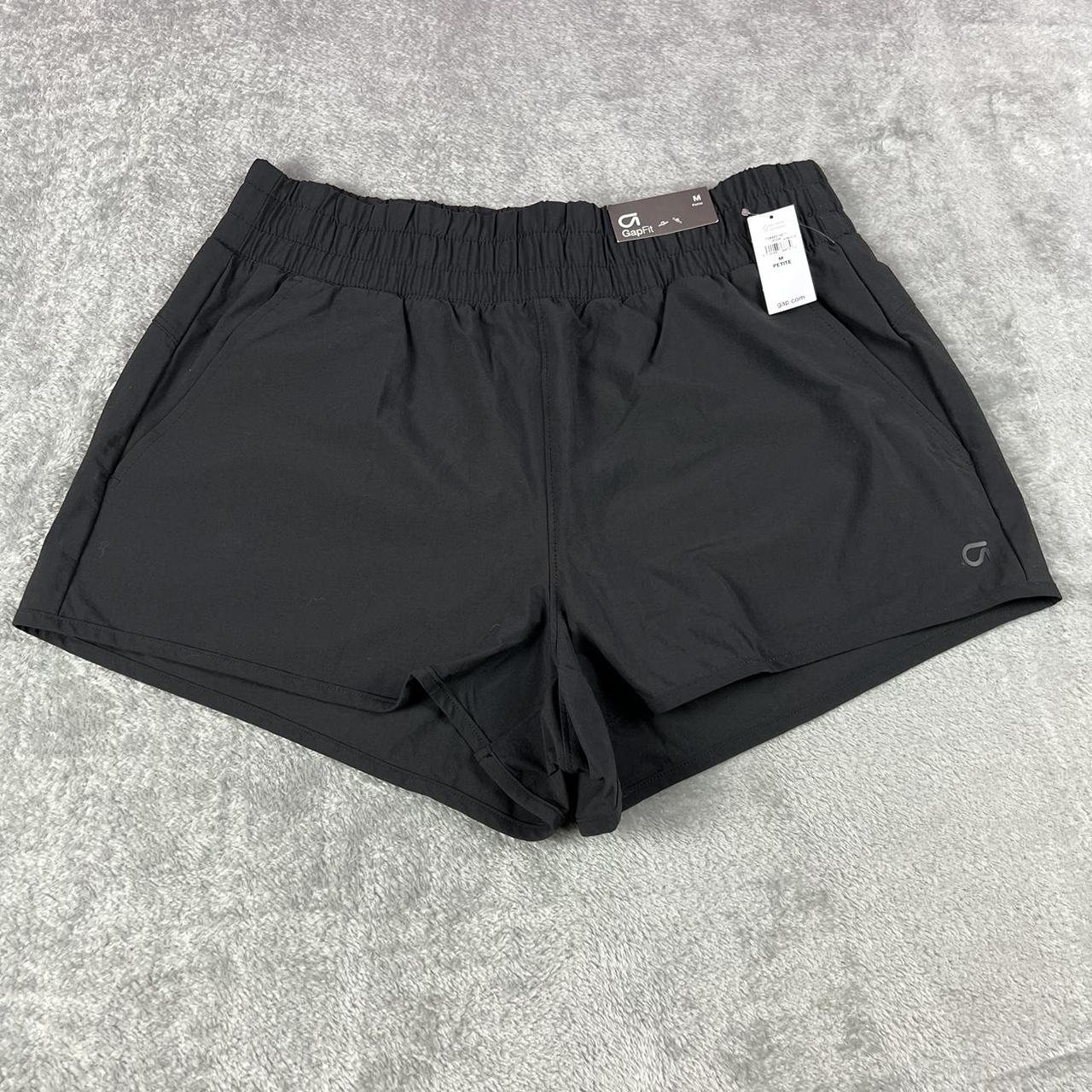 Running Shorts Gap Womens Athletic Shorts Women's GAP Fit Black