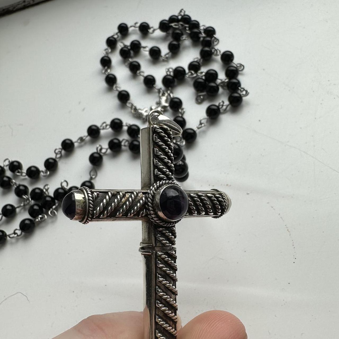 Cremation Jewelry for Men Cross - Etsy