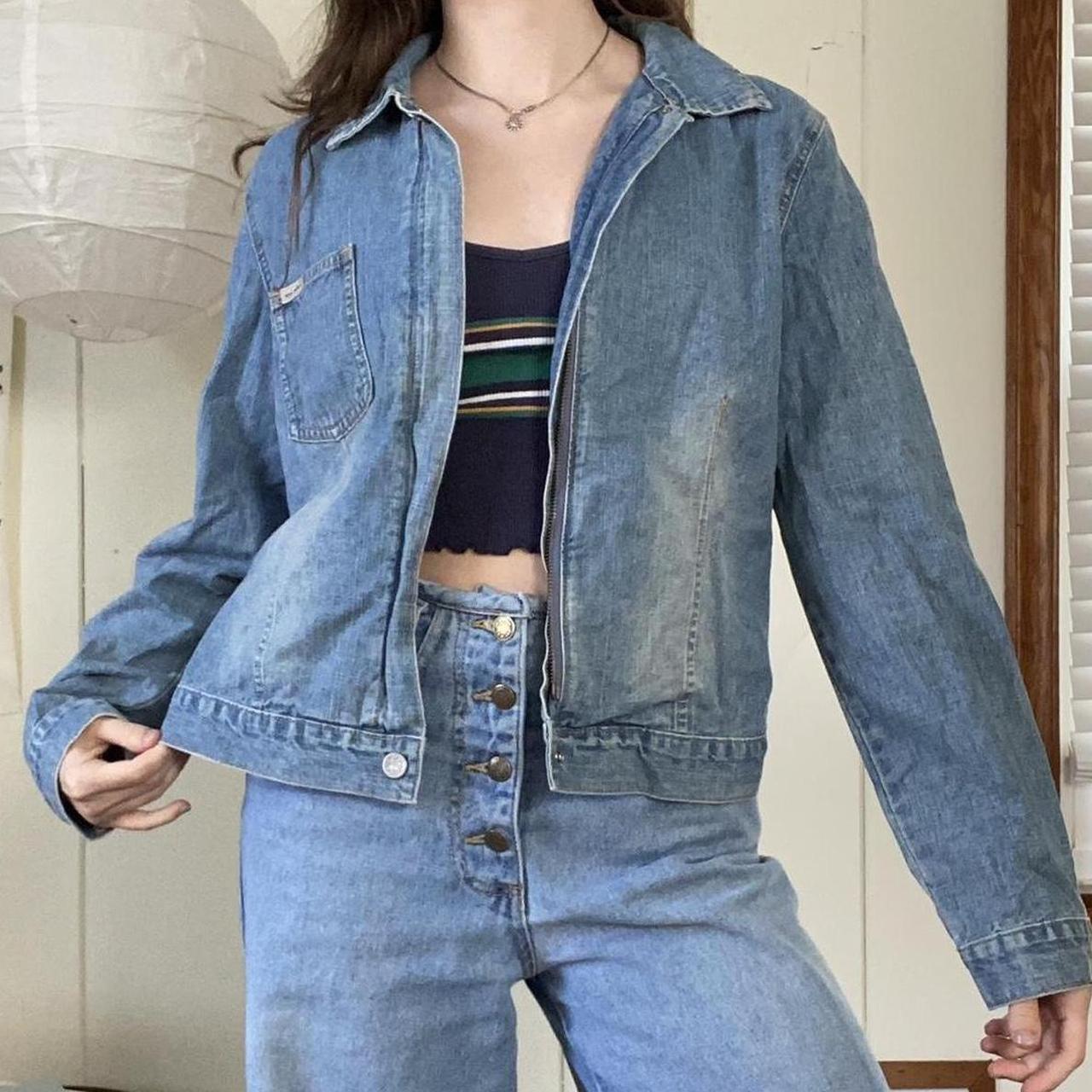 Thin hot sale jean jacket