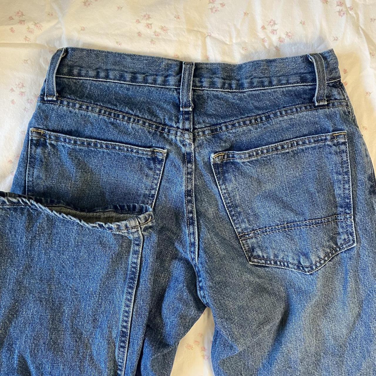 Arizona jeans medium to dark wash denim. Mid rise... - Depop