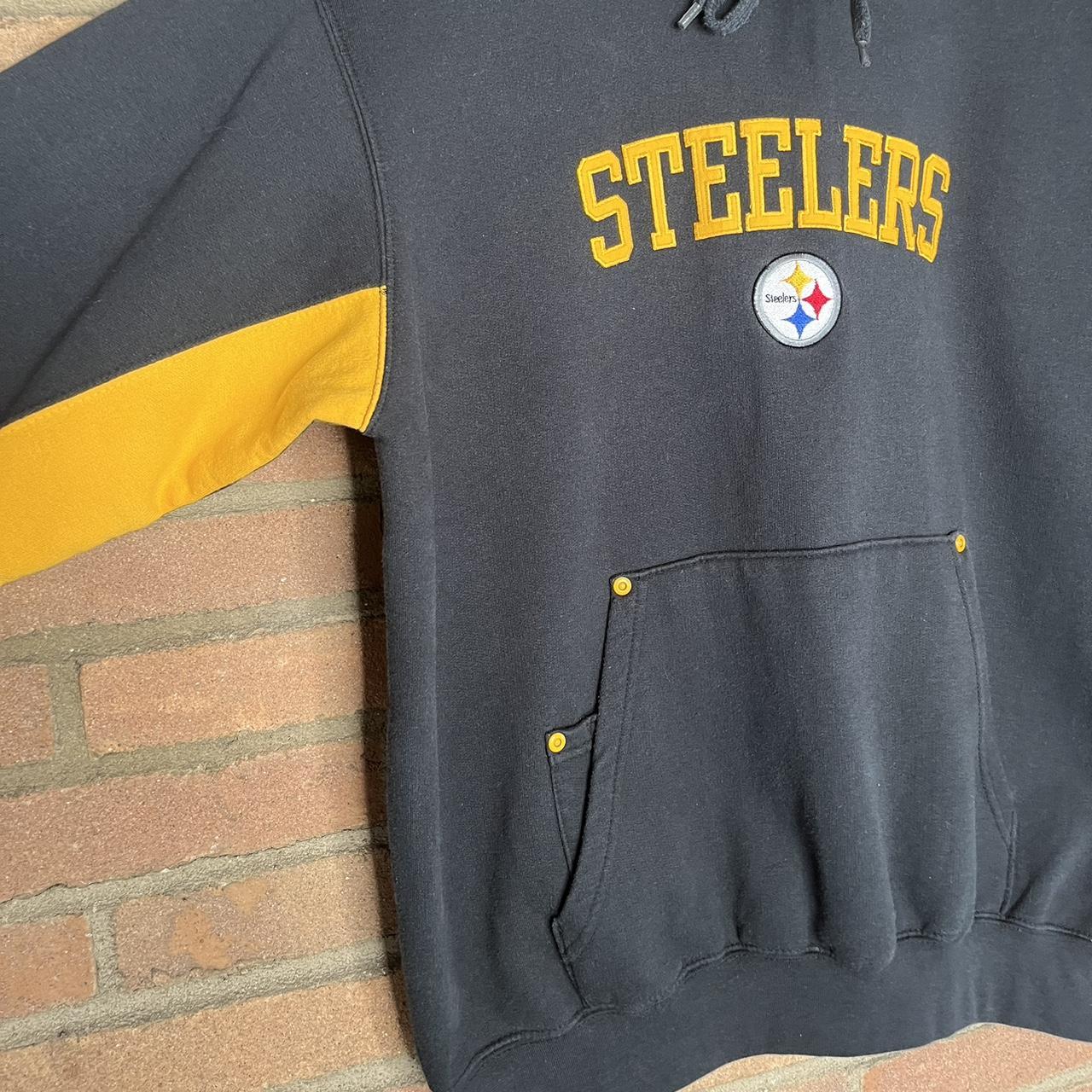 Vintage NFL Pittsburgh Steelers Hoodie Sweatshirt - Depop