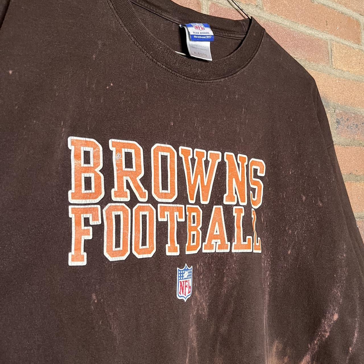 Team Apparel, Shirts, Nfl Team Apparal Cleveland Browns Long Sleeve