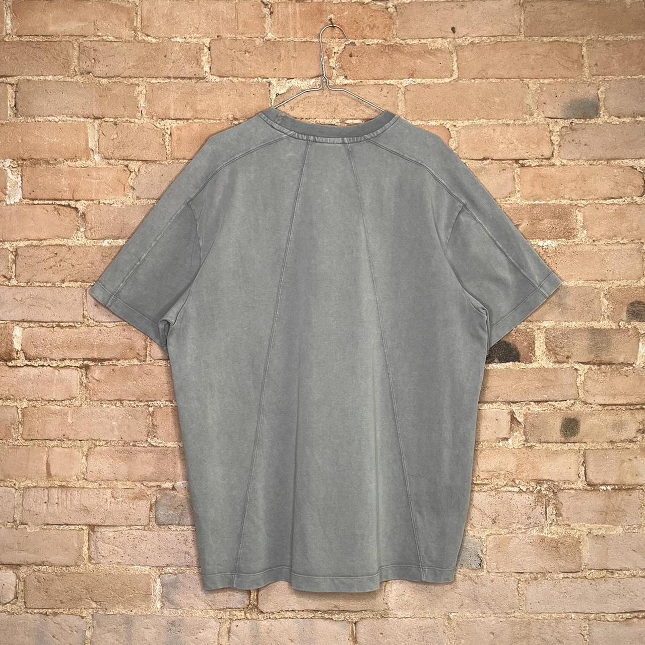 Kith Garment Dyed Paneled Sepia Tee, Size Large, Worn...