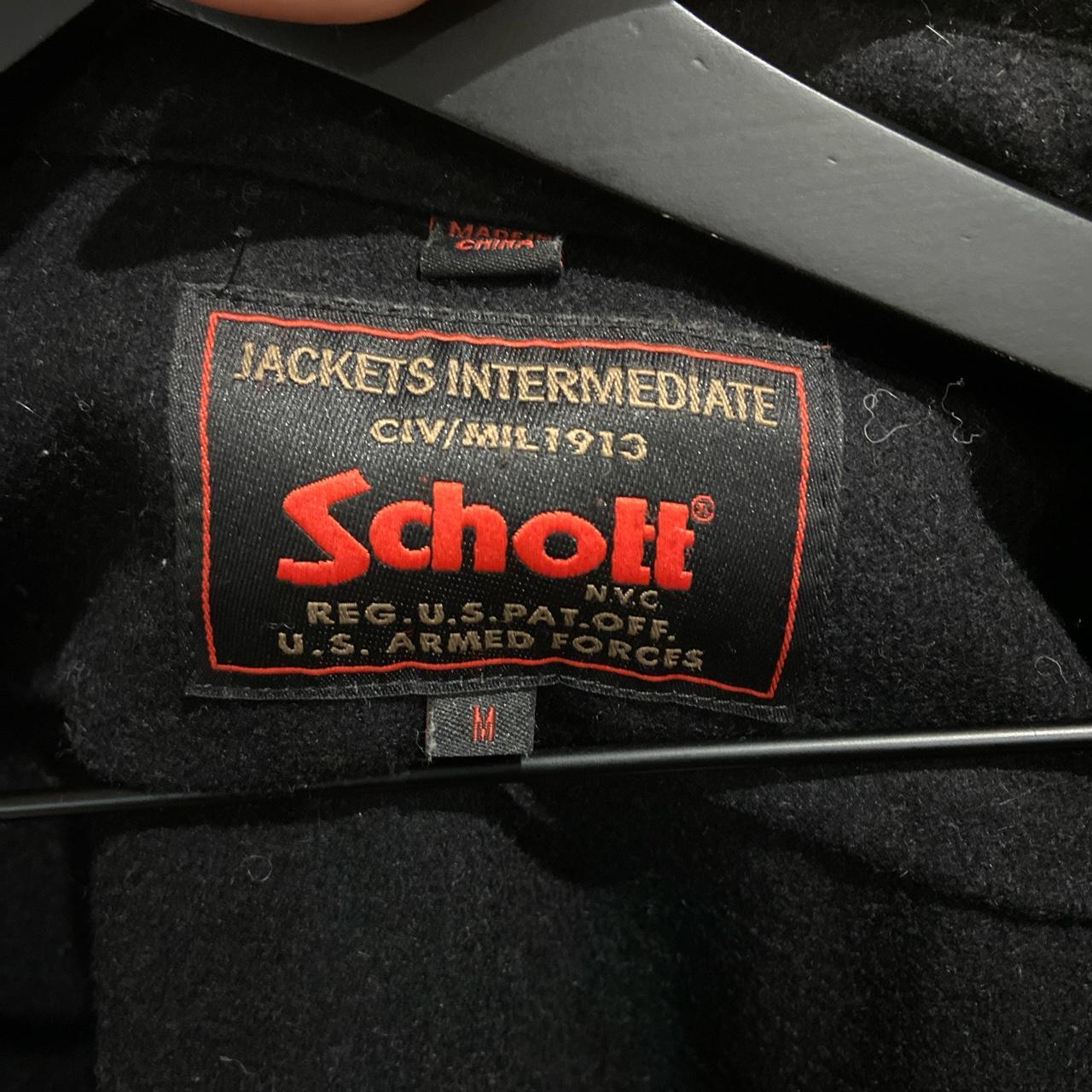 Schott Men's Black Shirt (3)
