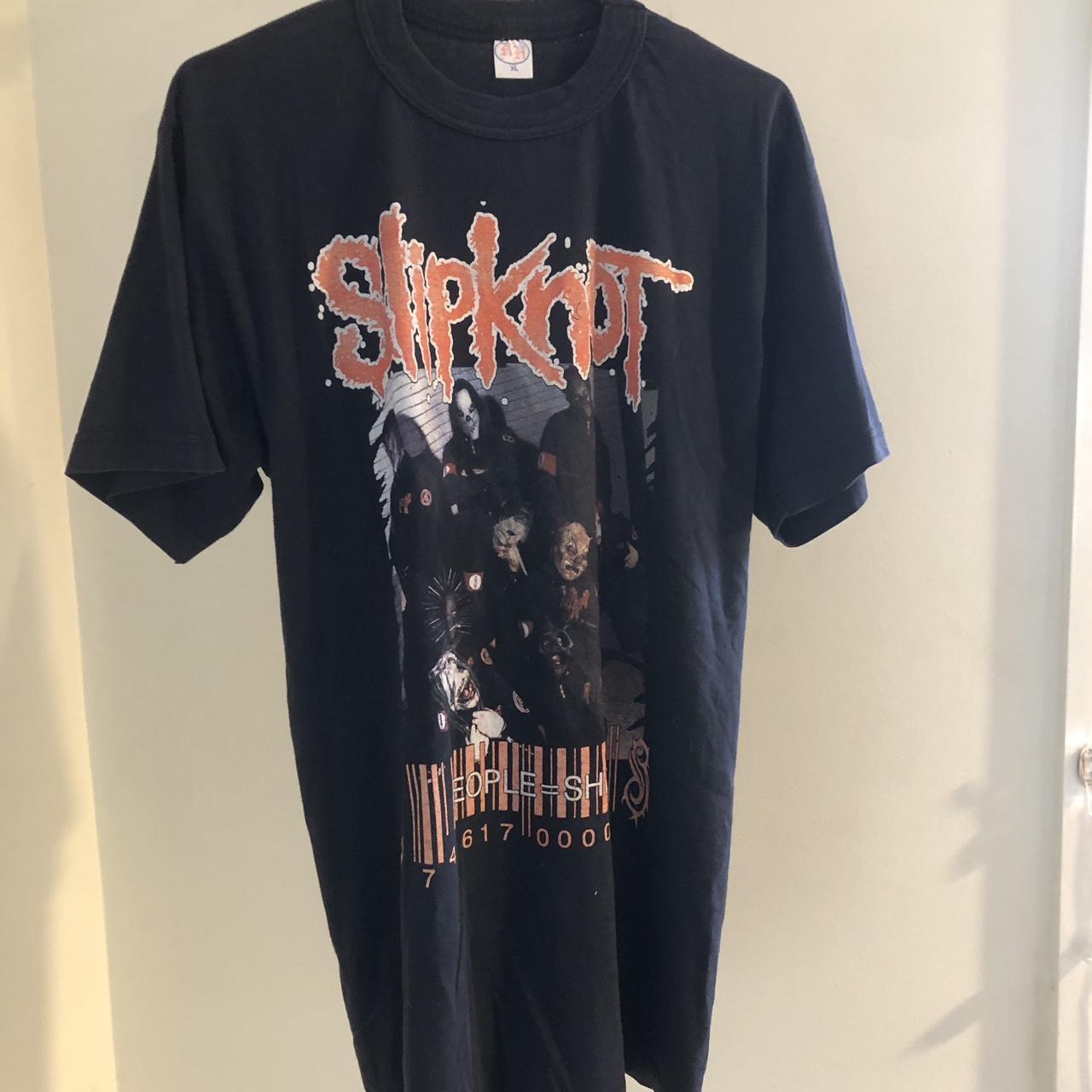 slipknot people = shit 2000s bootleg? Tagged XL but... - Depop