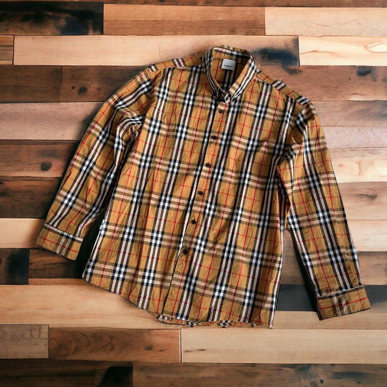 Burberry rainbow 2025 check shirt