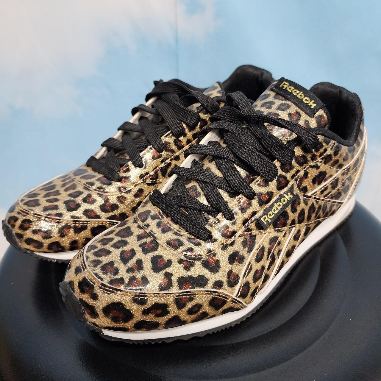 Reebok Classics Leopard Patent Leather US