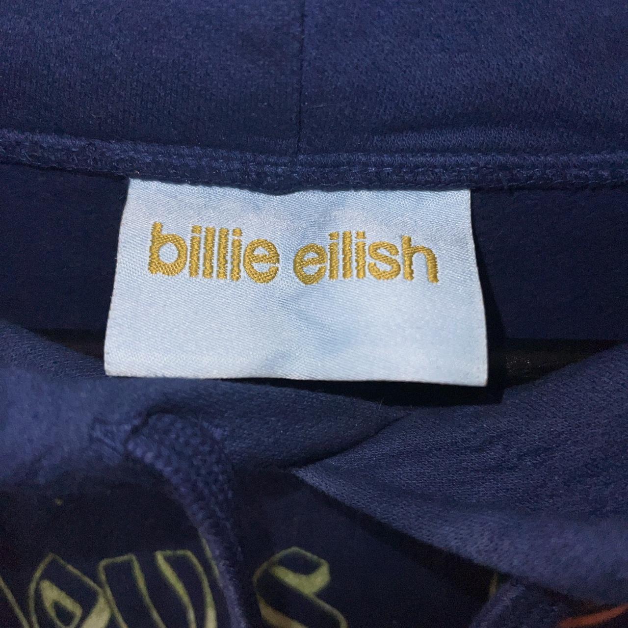 billie eilish halleys comet oversized hoodie size... - Depop