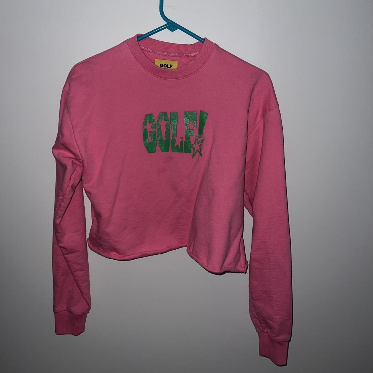 Golf wang pink discount crewneck