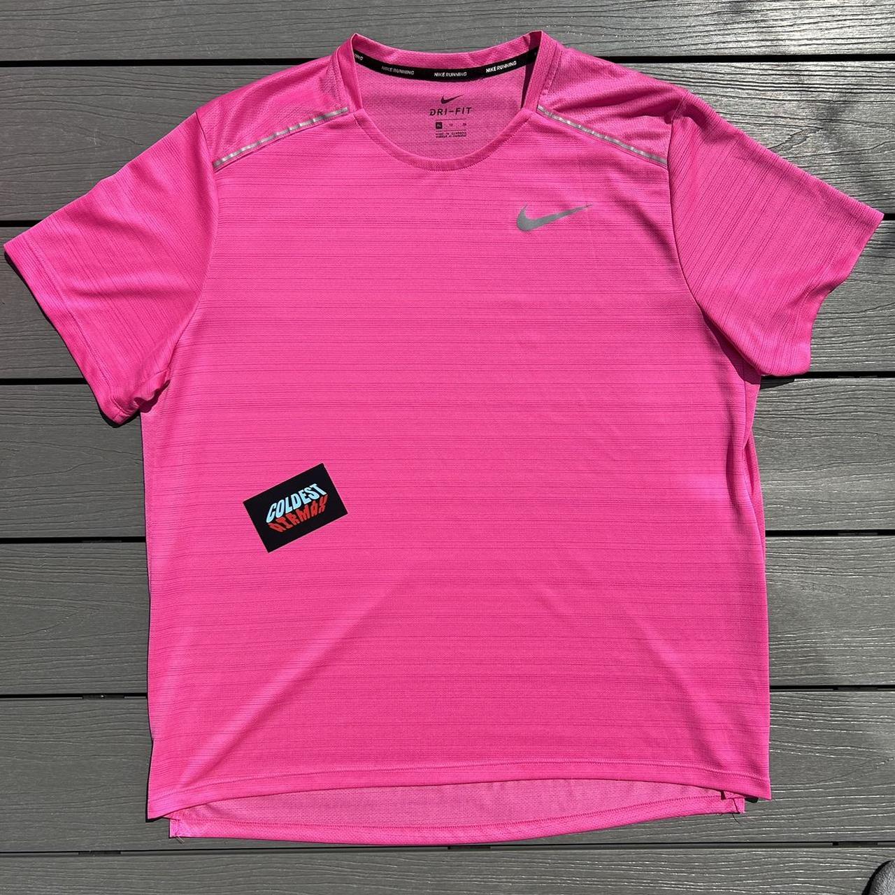 Pink dri fit shirts mens on sale