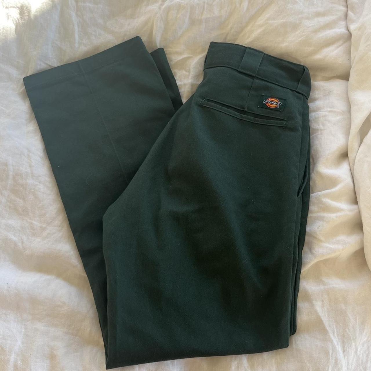 Classic dark forest green Workmans pants 874... - Depop