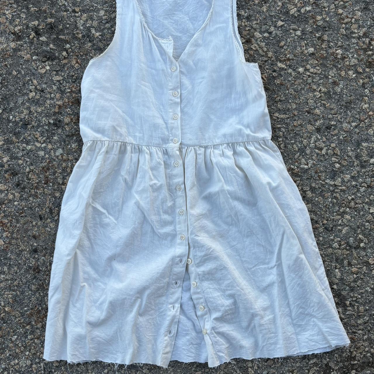 brandy melville button up dress im 5’8 and it lands... Depop